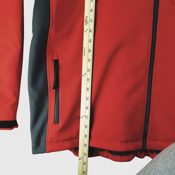 Milwaukee M12 2X Heated Gear Red Jacket With Zippered Pockets & Adjustable Cuffs - Picture 9 of 14